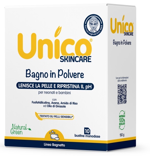 Unico bagno neon bambini 10 bustine 15 g