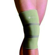 Ginocchiera compressiva semplice thermoskin misura small indicata nel trattamento di artrite, tendinite, cisti di baker contusioni e postumi di distorsioni collaterali 31,5-33,5 cm
