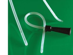 Catetere uretrale nelaton femminile ch10 lunghezza 18 cm prodotto in pvc medicale con punta distale arrotondata atraumatica