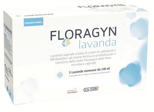Lavanda vaginale a base di lattobacilli lisati floragyn lavanda 140ml 5flaconi