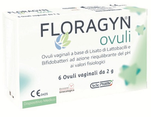Ovuli vaginali a base di lattobacilli lisati floragyn ovuli 2 g 6 pezzi
