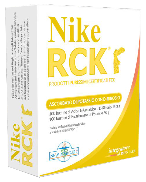 Nike rck ascorbato potassio + ribosio 200 bustine 45,30 g