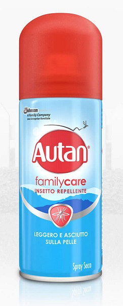 Autan family care spray secco 100ml
