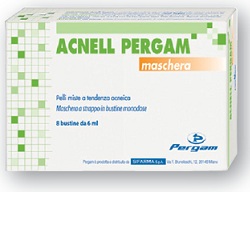 Acnell pergam maschera 8 buste 8 ml