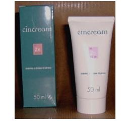 Cincream crema ossido zinco 50 ml