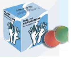 Pallina per rieducazione soft colore giallo