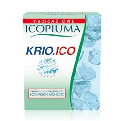 Icopiuma ghiaccio istantaneo monouso icopiuma krio 2 buste