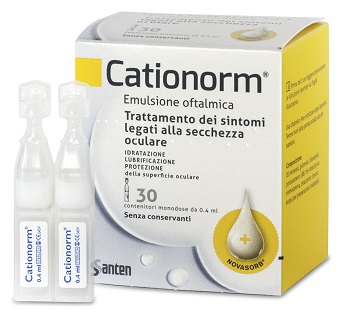 Cationorm gocce 30 fiale monodose da 0,4 ml