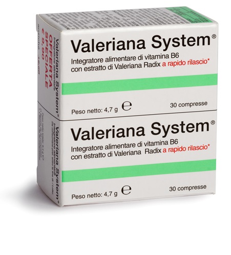 Valeriana system 30 compresse + 30 compresse