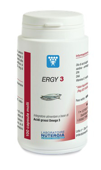 Ergy 3 omega 3 100 capsule molli