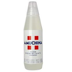 Amuchina liquida 100% disinfettante igienizzante a base di ipoclorito di sodio antimicrobico ad ampio spettro d - azione 1000 ml