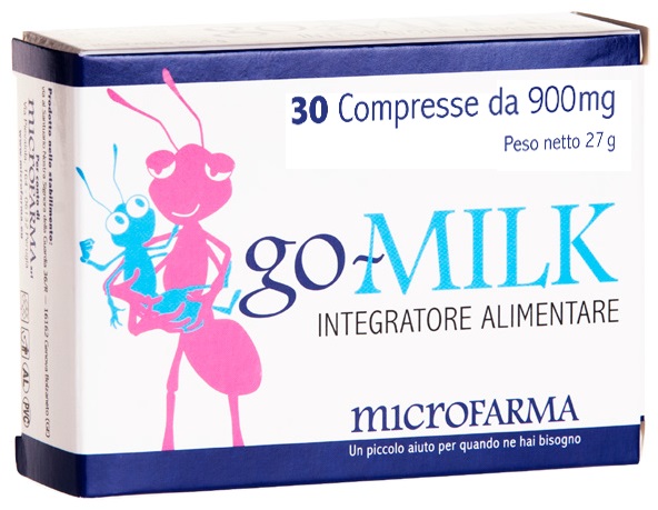 Go-milk 30 compresse