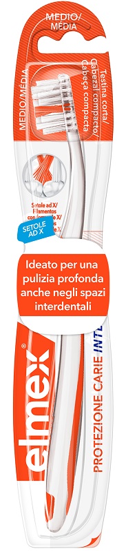 Elmex interx spazzolino protezione carie testina corta