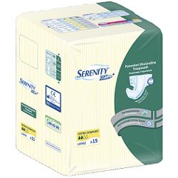 Pannolone per incontinenza a mutandina serenity soft dry+ aloe large extracomfort 15 pezzi farmability