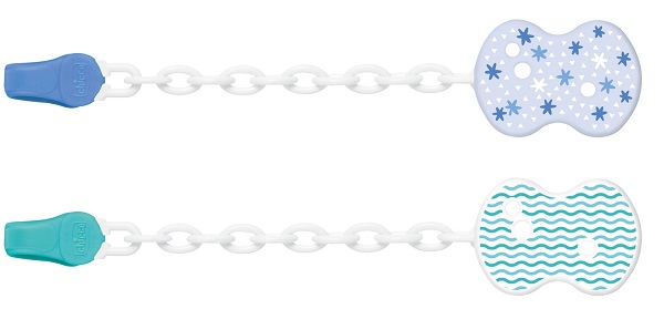 Chicco physio clip catenella azzurro