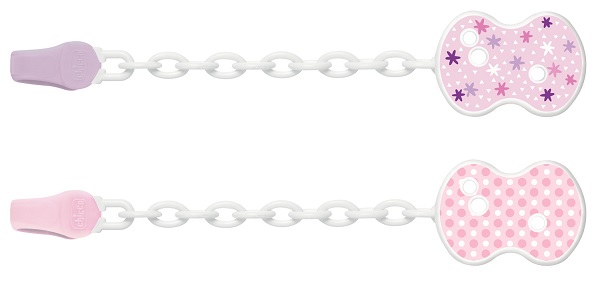 Chicco physio clip catenella rosa