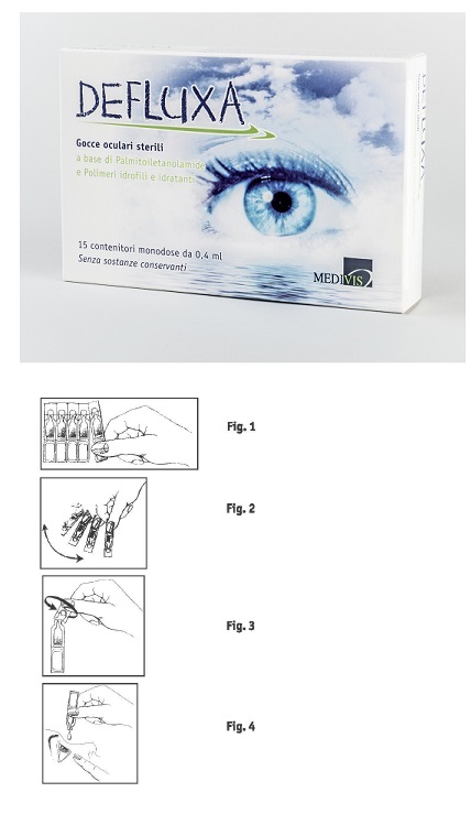 Defluxa gocce oculari 15 contenitori monodose da 0,4 ml