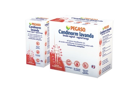 Candinorm lavanda vaginale 4 flacone 10 ml + 4 stick pack monodose 1,5 g + 4 applicatori sterili monouso