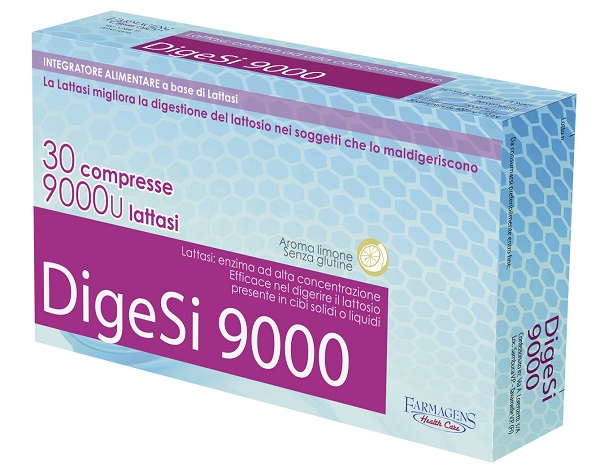 Digesi 9000 30 compresse 9000u lattasi