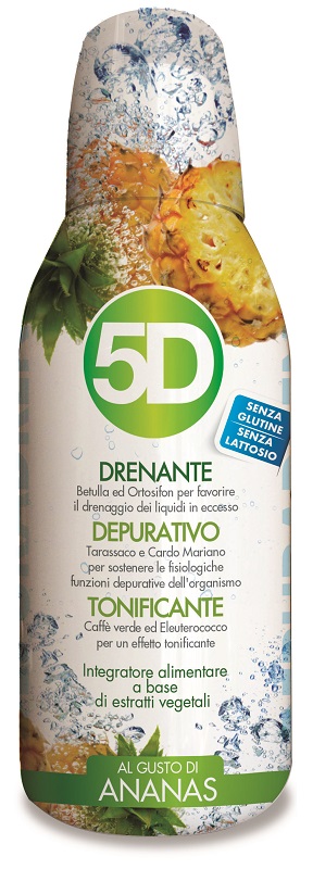 5d sleeverato ananas 500 ml