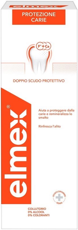 Elmex protezione carie collutorio fluoruro amminico 400 ml