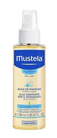 Mustela olio idratante per massaggi 100 ml