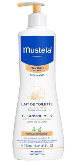 Mustela latte di toilette 750 ml