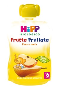 Hipp bio frutta frullata pera mela 90 g