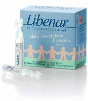 Soluzione isotonica libenar 15 flaconcini monodose x 5 ml