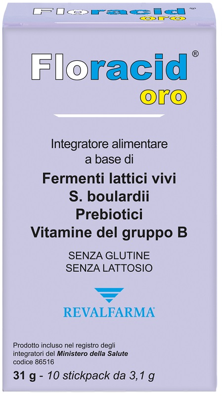 Floracid orosolubile 10 stickpack