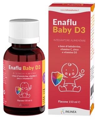Enaflu baby d3 soluzione orale 150 ml