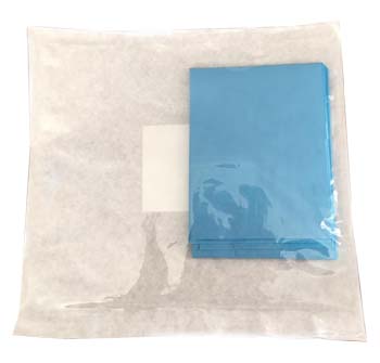 Telo sterile standard monouso in tnt impermeabile plastificato 45 cm x 75 cm 1 pezzo