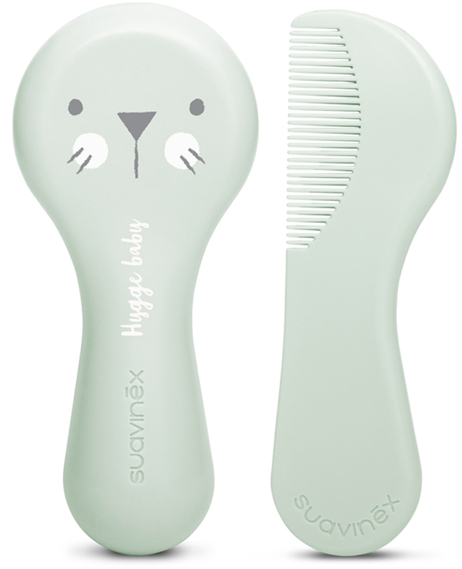 Suavinex spazzola/pettine verde