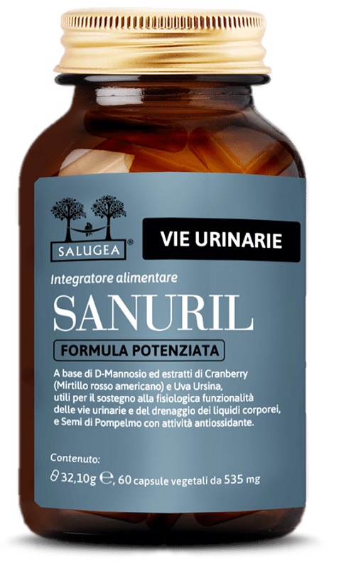 Salugea sanuril formula potenziata 60 capsule vegetali