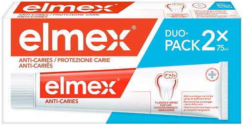 Elmex protezione carie 2 x 75 ml