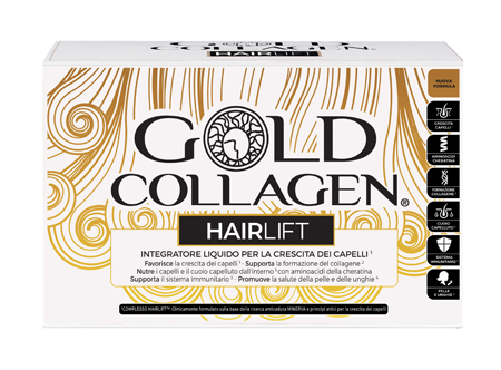Gold collagen hairlift 10 flaconi da 50 ml