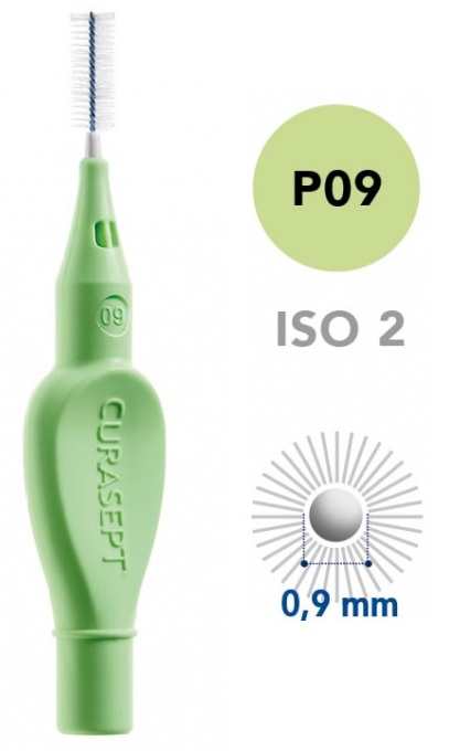 Curasept proxi p09 verde chiaro/light green 5 pezzi