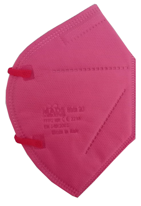 Siria 20 semimaschera filtrante antipolvere ffp2 nr pink