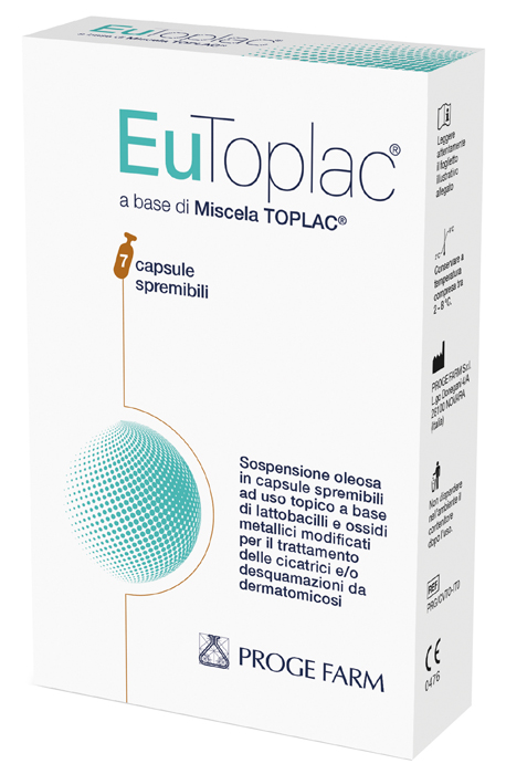 Sospensione oleosa eutoplac 7 capsule spremibili uso topico