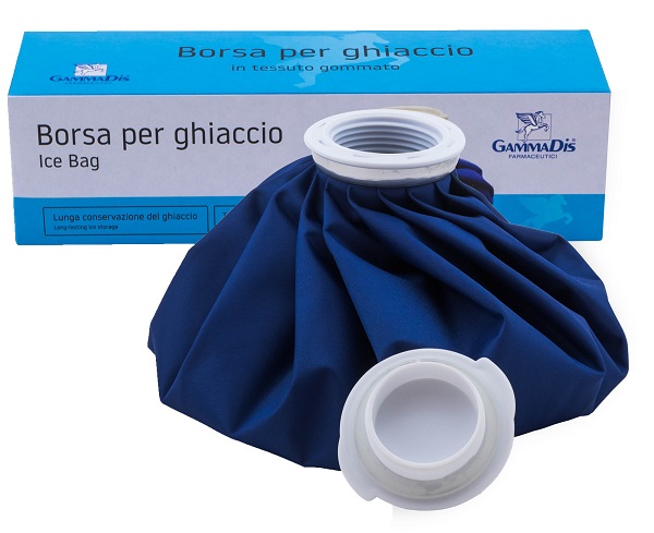 Borsa ghiaccio tessuto gommato 25 cm gammadis