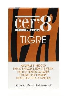 Cer - 8 tigre cuscinetto adesivo 36 pezzi