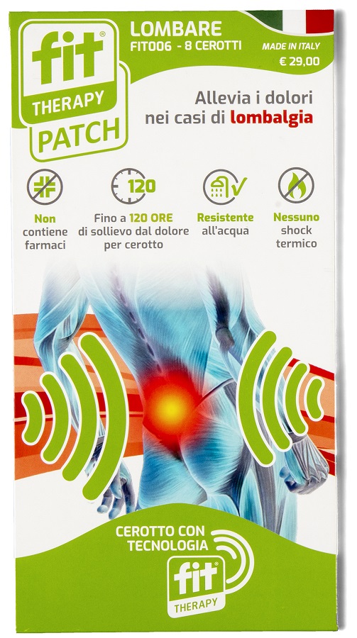 Cerotto fit therapy lombare 8 pezzi