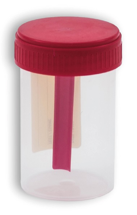 Contenitore per feci da 60ml pharmamentis con tappo a vite