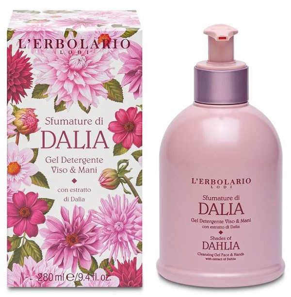 Sfumature di dalia gel detergente viso & mani 280 ml