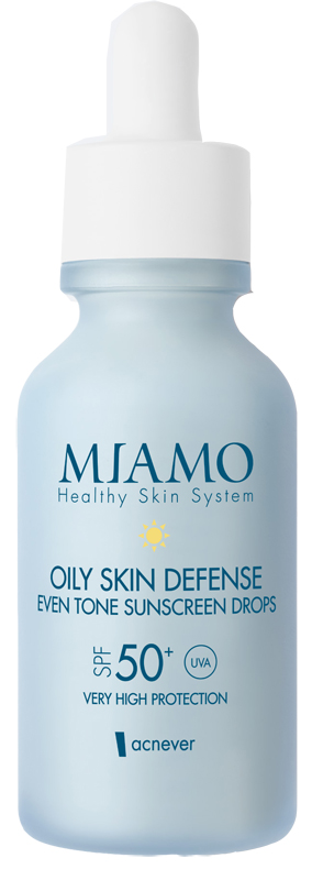 Miamo acnever oily skin defense sunscreen drops spf 50+ 30 ml