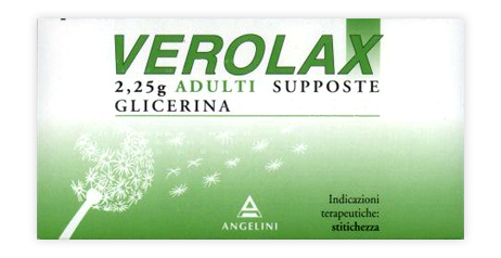 Verolax 2,25 g adulti supposte - 18 supposte