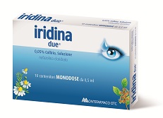 Iridina due 0,05% collirio, soluzione - 10 contenitori monodose da 0,5 ml
