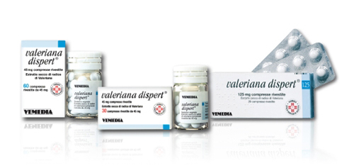 Valeriana dispert 45 mg compresse rivestite - 60 compresse