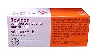 Rovigon compresse rivestite masticabili 30 compresse