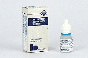 Antisettico astringente sedativo collirio, soluzione flacone da 10 ml